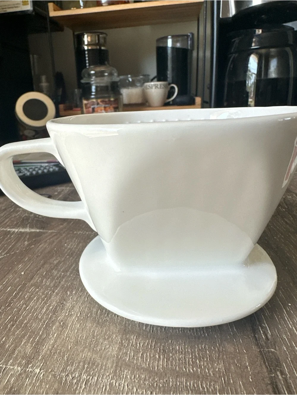 Simply Charmed Pour Over Coffee Drip White